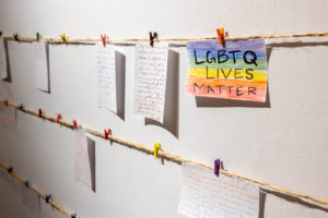 Queer Miami exhibition | Notes left by visitors